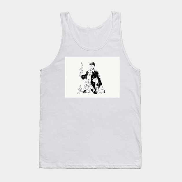 Gunslinger Tank Top by DemoNero